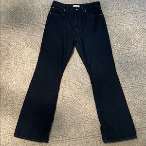 Madewell Women’s Dark Blue Flare Jeans